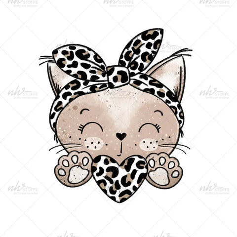 Bügelbild Kitty Love MINI