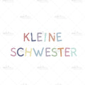 Bügelbild Kleine Schwester Medium