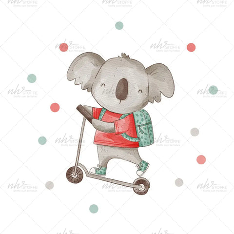 Bügelbild Koala Cruiser Medium