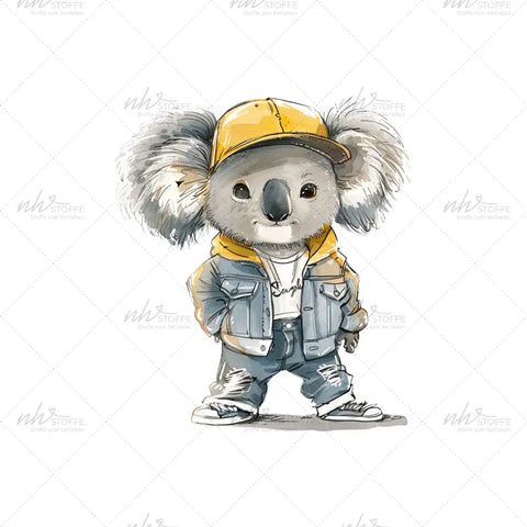 Bügelbild Koala SWAG Medium
