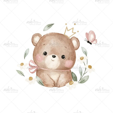 Bügelbild Kuschelbärchen Medium