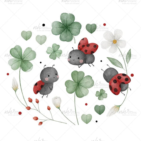 Bügelbild Ladybugtopia Medium