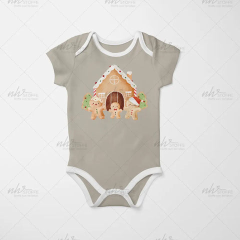 Bügelbild Lebkuchenhaus Medium