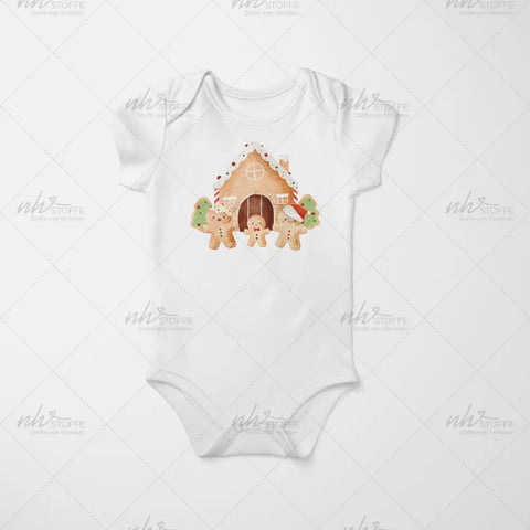 Bügelbild Lebkuchenhaus Medium