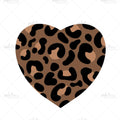 Bügelbild Leo Heart Medium