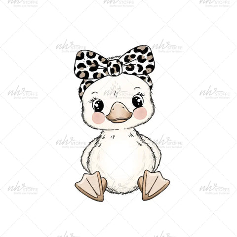 Bügelbild Leo Küken MINI