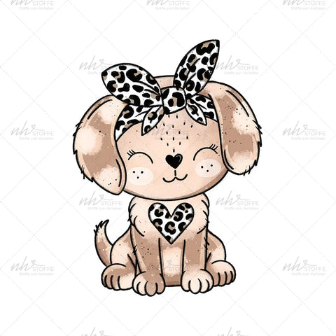 Bügelbild Leo Puppy MINI