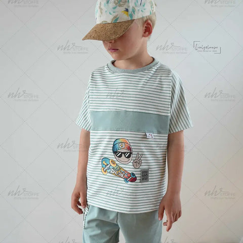 Bügelbild Little Dude Bunt Medium