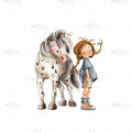 Bügelbild Lotti & Lotte Medium