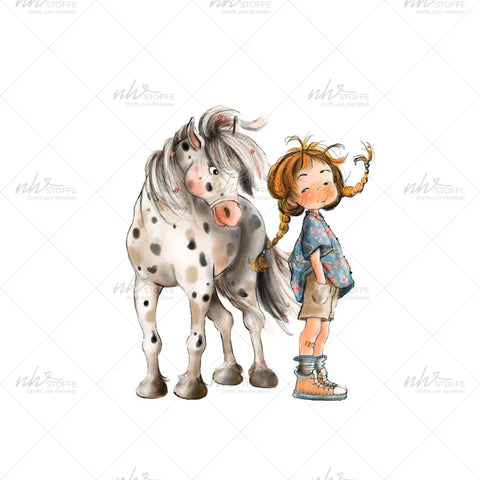 Bügelbild Lotti & Lotte Medium