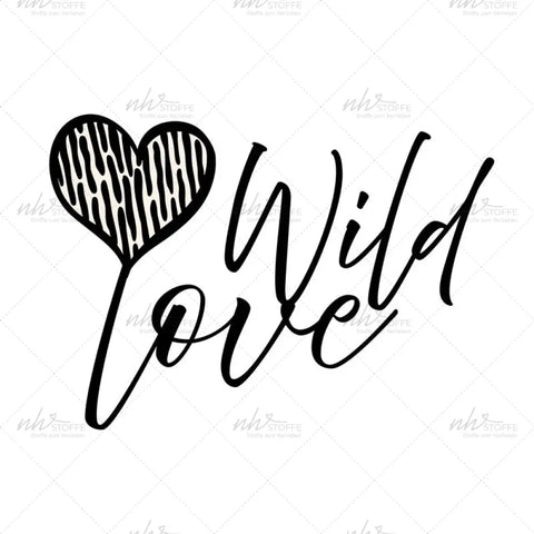 Bügelbild Love Wild MAXI PLUS
