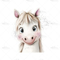 Bügelbild Loved Horse Medium