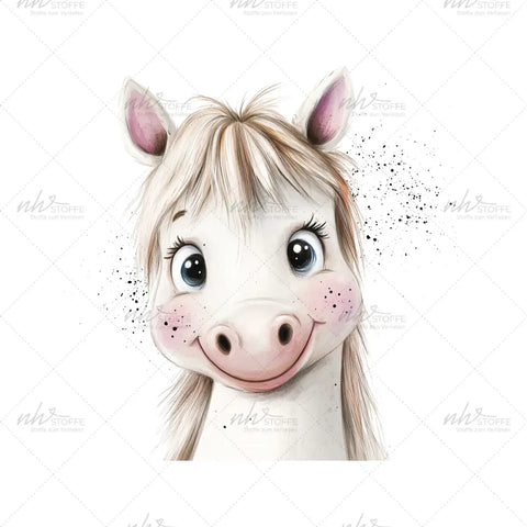 Bügelbild Loved Horse Medium