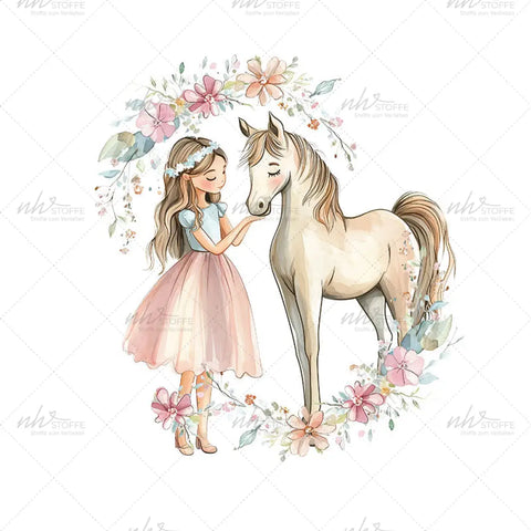 Bügelbild Luna und Lottchen MAXI