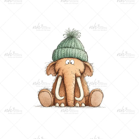 Bügelbild Mampfred Medium