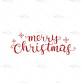 Bügelbild Merry Christmas (Schriftzug) MAXI