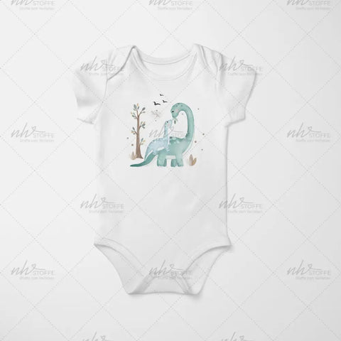 Bügelbild Mommy and Baby Dino Medium