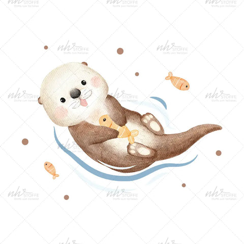 Bügelbild Otterly Adorable Medium