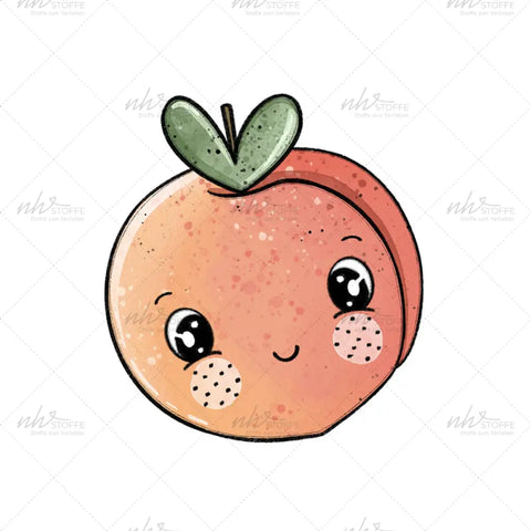 Bügelbild Peach Party Medium