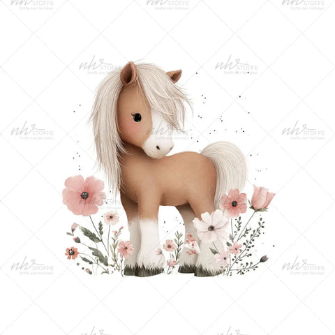 Bügelbild Pferdeliebe 3422 Medium