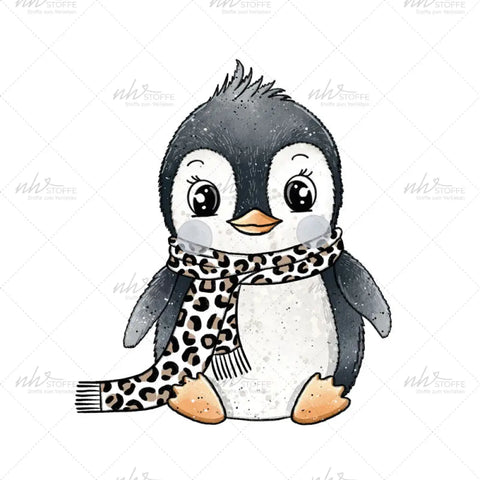 Bügelbild Pippa Pinguin Medium