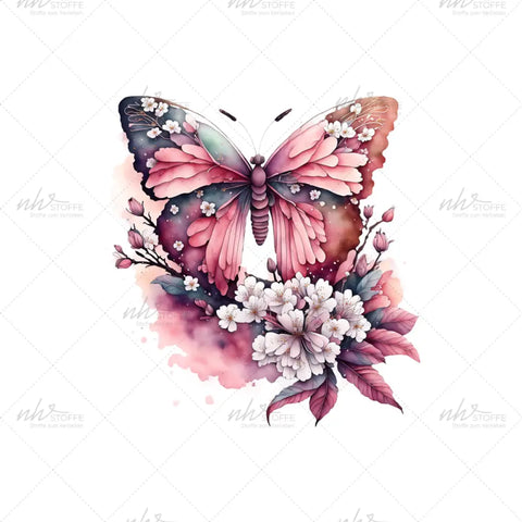 Bügelbild Pretty Butterfly Medium