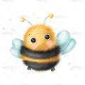 Bügelbild Pummel Hummel Medium