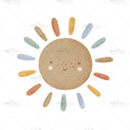 Bügelbild Rainbow Love Sun MINI