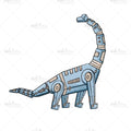 Bügelbild Robobrontosaurus Medium