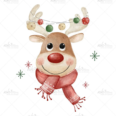 Bügelbild Rudi´s Weihnachtsfest Medium