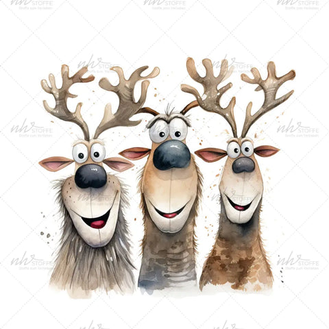 Bügelbild Rudolph and the Gang MAXI