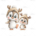 Bügelbild Snow Buddies Medium