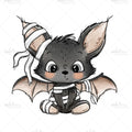 Bügelbild Spooky Cutie Medium