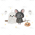 Bügelbild Spooky Date MAXI