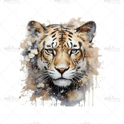 Bügelbild Strong Lion Medium