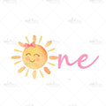Bügelbild Sunshine One Medium