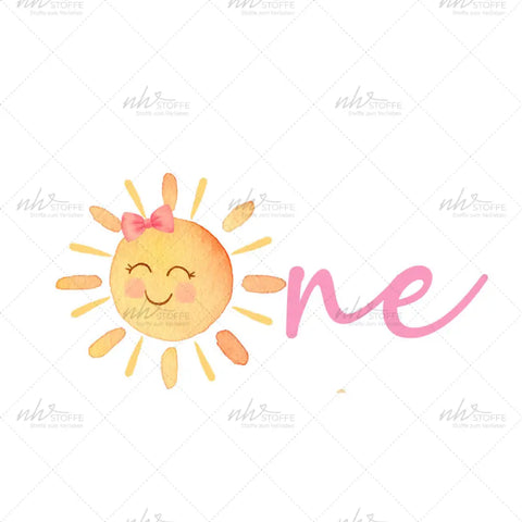 Bügelbild Sunshine One Medium