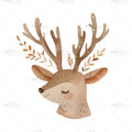 Bügelbild Sweet Autumn Deer Medium