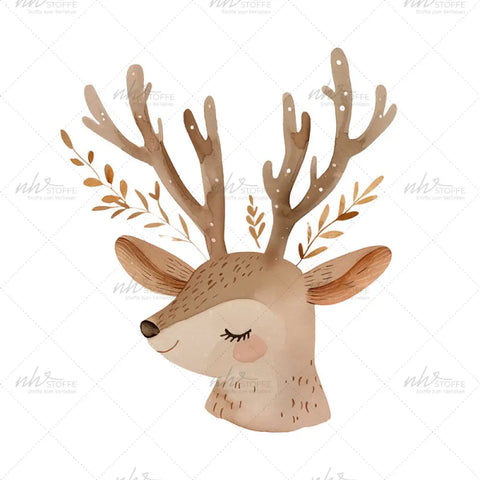 Bügelbild Sweet Autumn Deer Medium