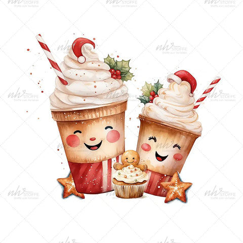 Bügelbild Sweet Christmas Medium