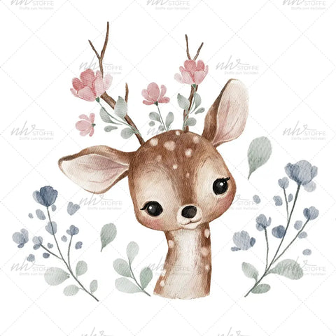 Bügelbild Sweet Fawn Medium
