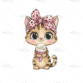 Bügelbild Sweet Leo Kitty Medium