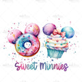 Bügelbild Sweet Minnies Medium