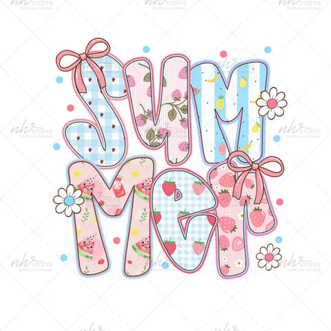 Bügelbild Sweet Summer Medium
