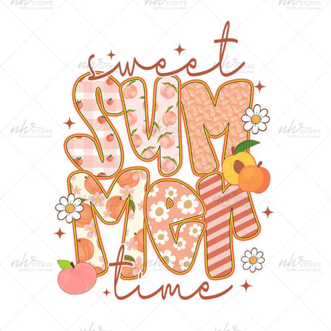 Bügelbild Sweet Summertime Medium