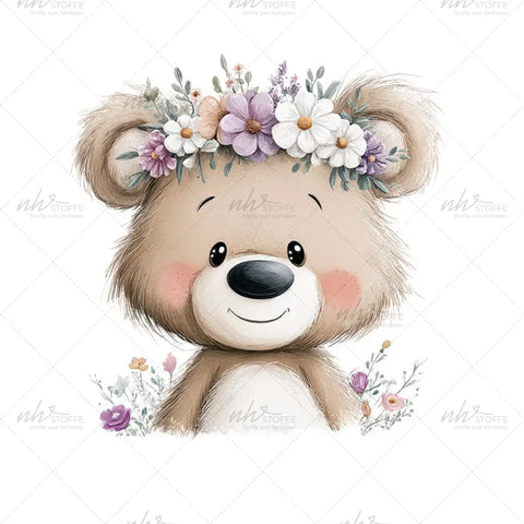 Bügelbild Teddyline Medium