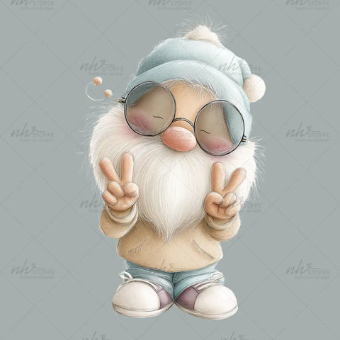 Bügelbild Too Cool for Christmas Medium