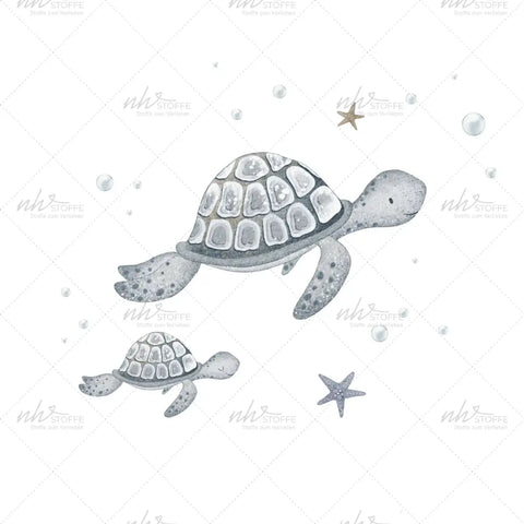 Bügelbild Turtle Reef Medium