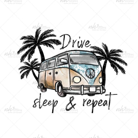Bügelbild Vanlife Vibes Medium