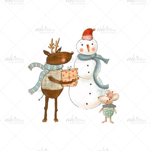 Bügelbild Weihnachten naht Medium